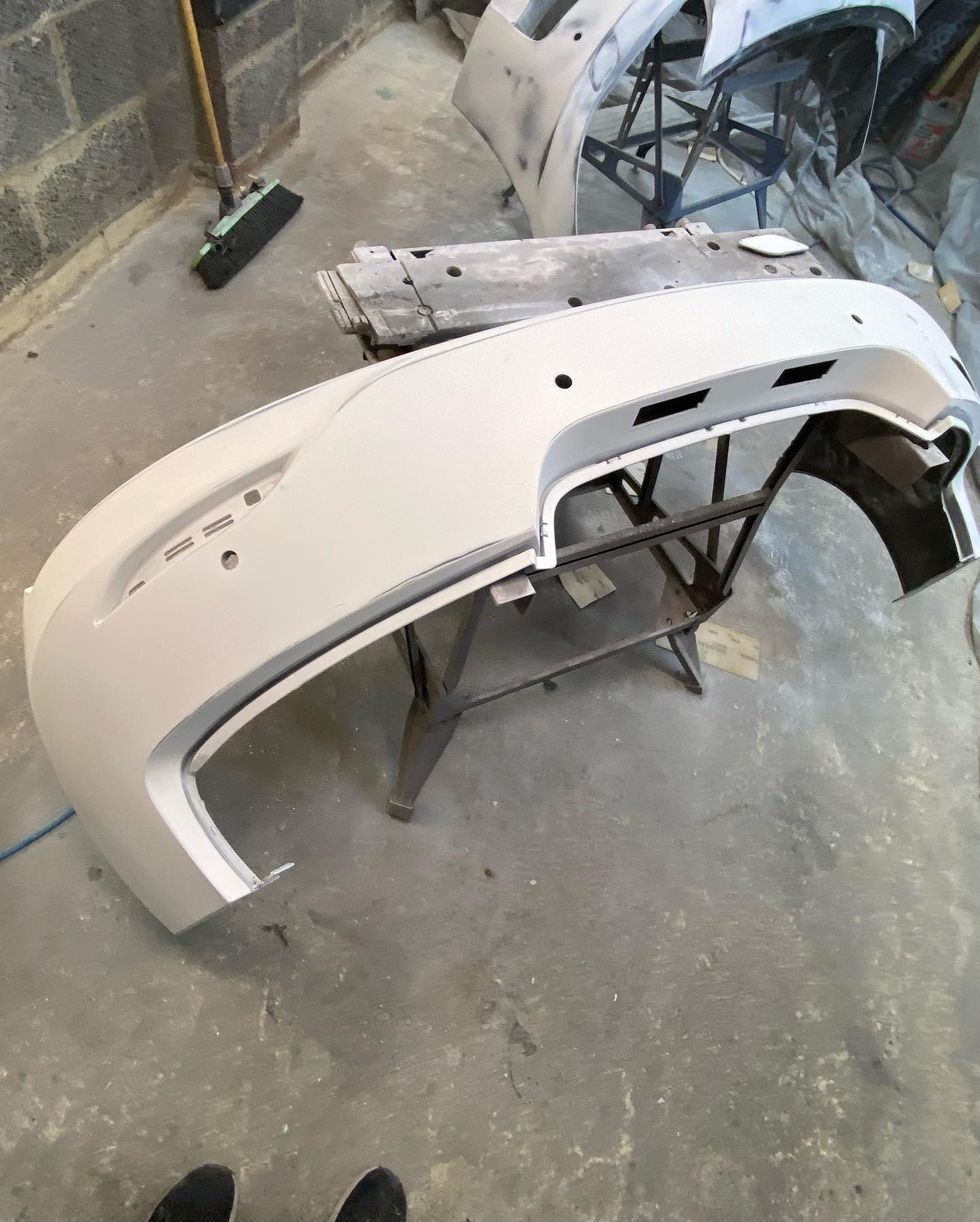 Freshly painted bumper - bodywork Milton Keynes