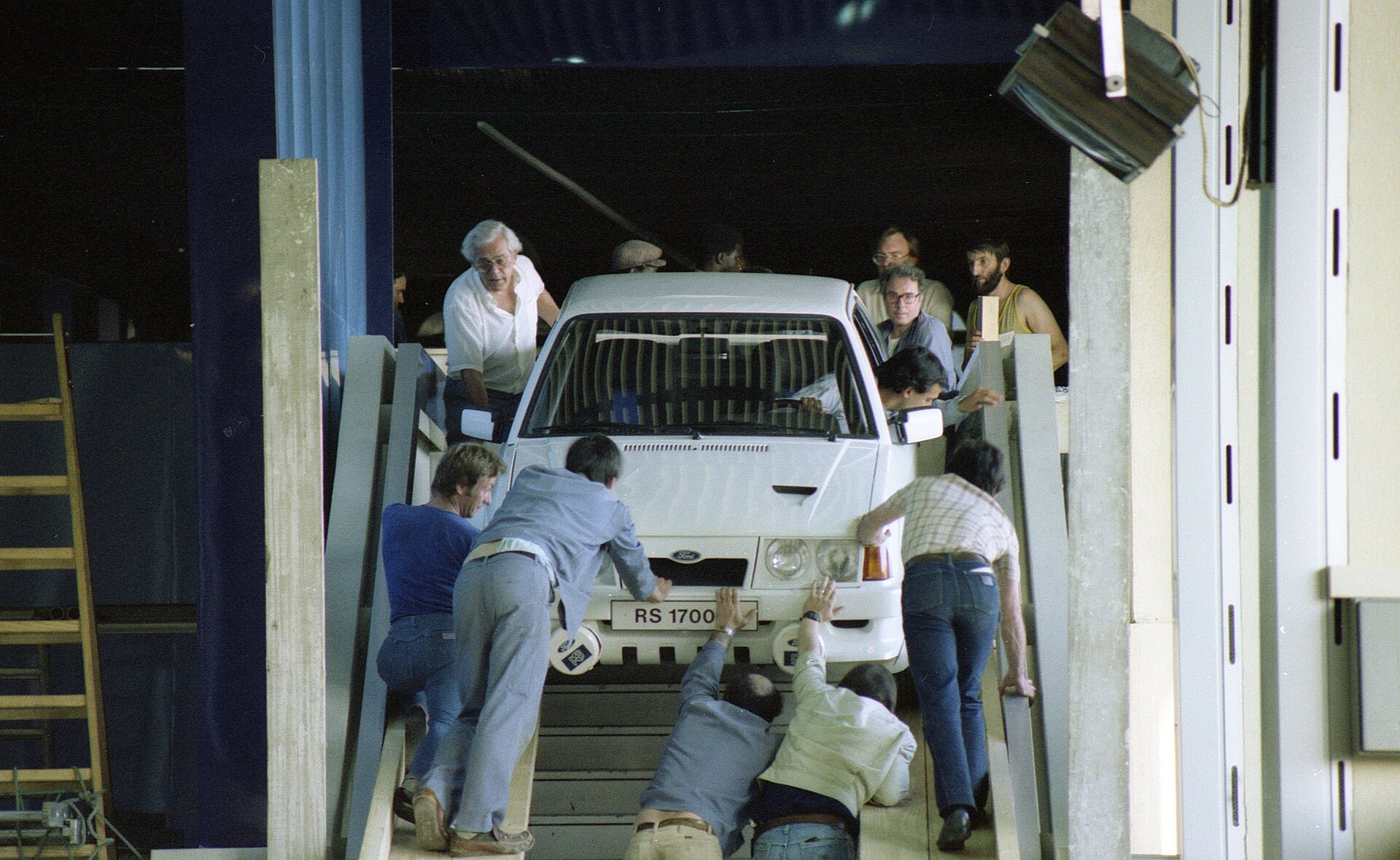 Ford Escort RS1700T — the cancelled rear-wheel-drive Group B rally prototype, only around 18 built before Ford switched to the RS200